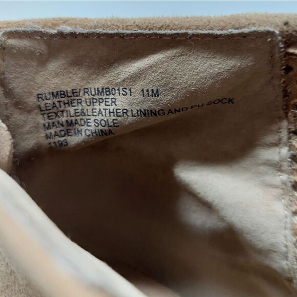 Steve Madden Rumble Perforated Ankle Bootie Size 11 - Picture 9 of 9